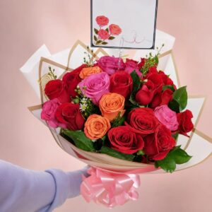 Bouquet Romance en Colores