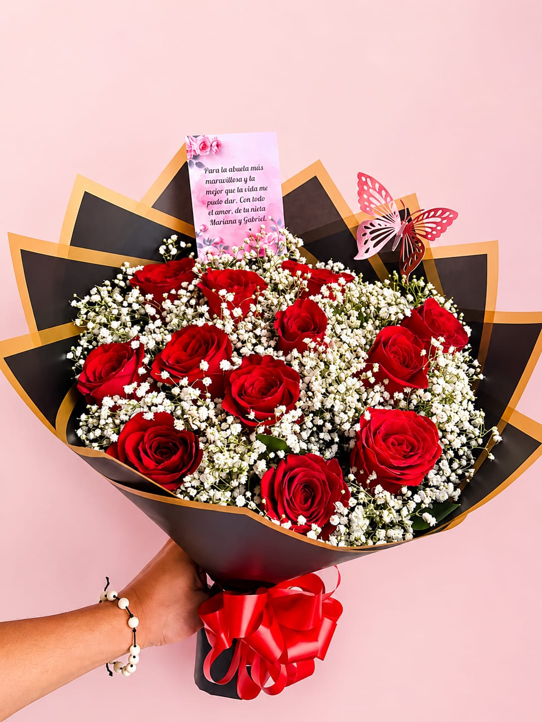 Bouquet Elegancia Escarlata