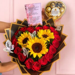 Corazón Dorado de Amor