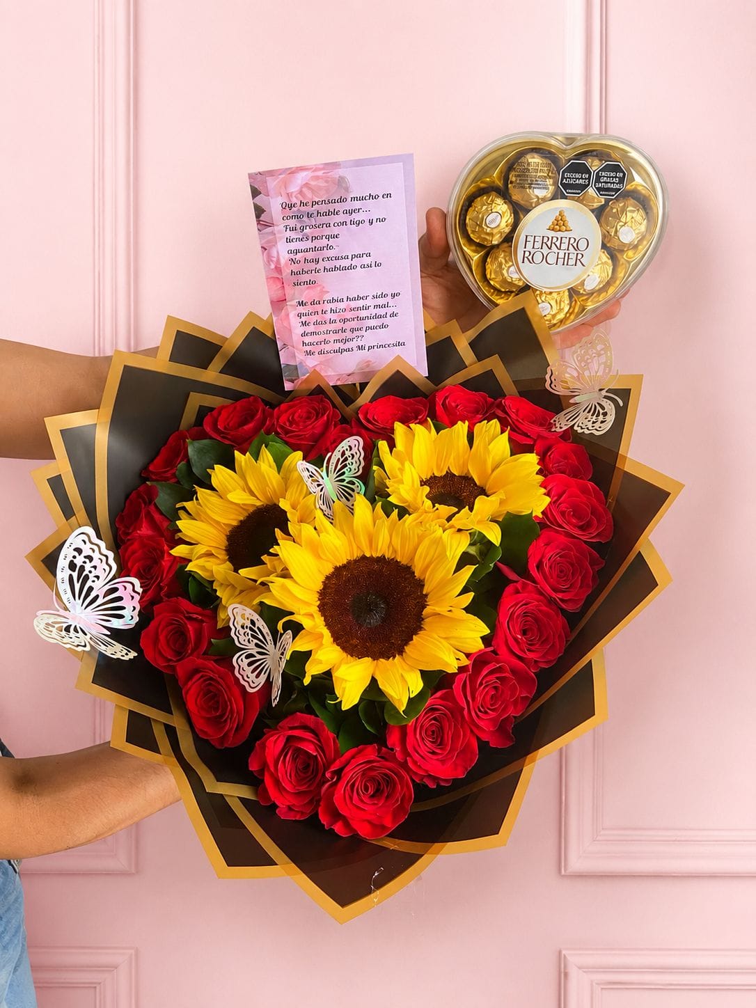 Corazón Dorado de Amor