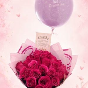 Ramo Cumpleaños Rosa Encantada Chipre Manizales Caldas Colombia